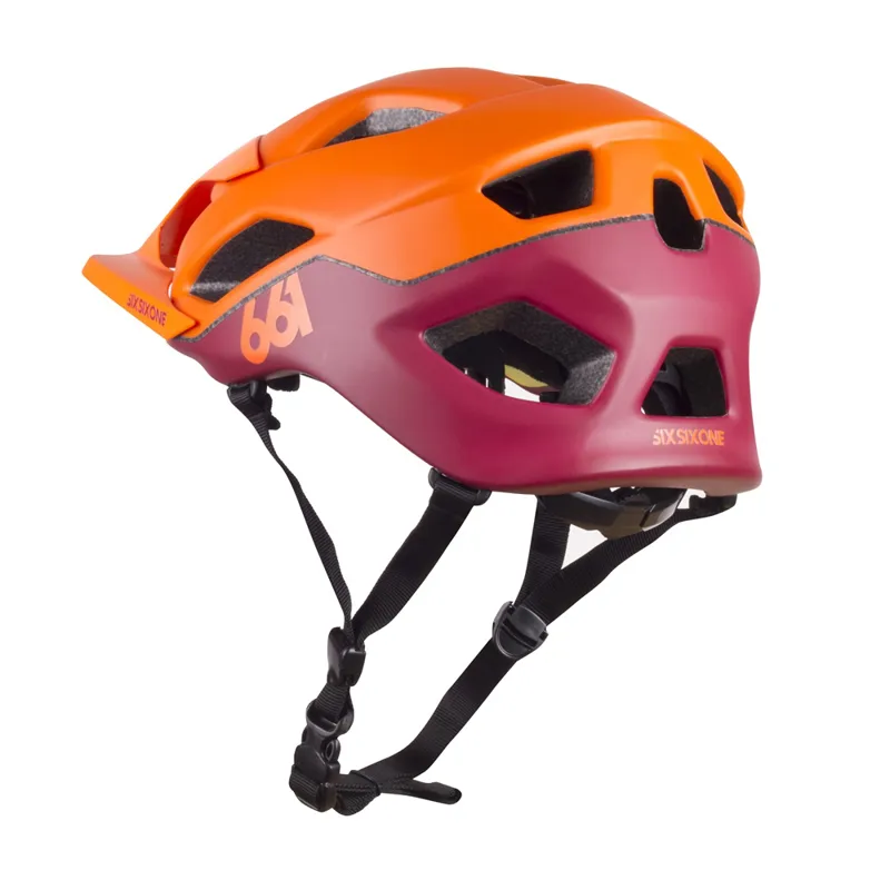 661 Crest Mips MTB Helmet Orange/Burgundy-3